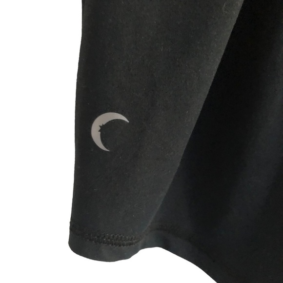 Zyia Effortless Racerback Tank Mesh Details Black Size Medium - Picture 7 of 11